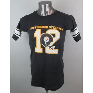 Vintage Champion Terry‎ Bradshaw Pittsburgh Steelers 12 Size L (S) Jersey Shirt
